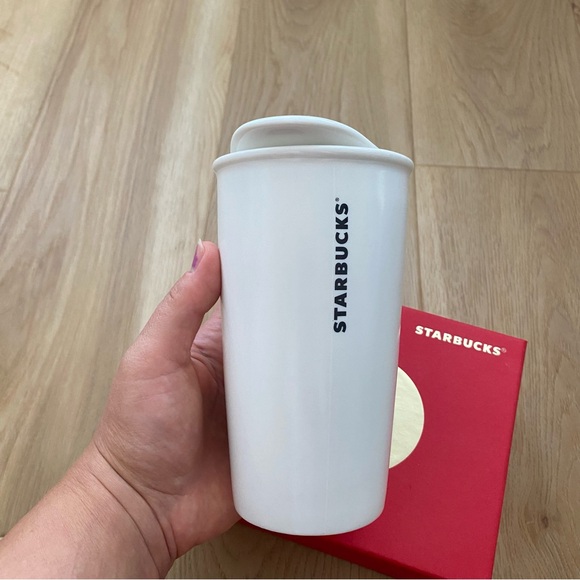 🎁 STARBUCKS 2014 COFFEE TRAVEL MUG BOY GREEN BALLOON COLLECTION. - Picture 3 of 7